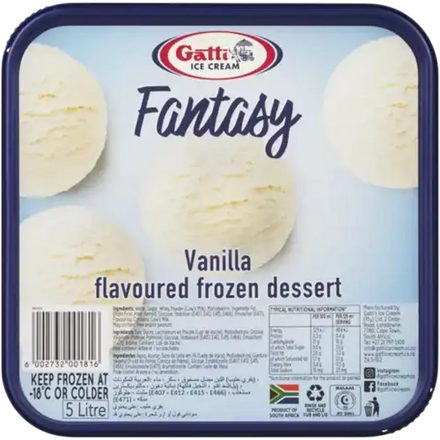 Fantasy Vanilla 5lt